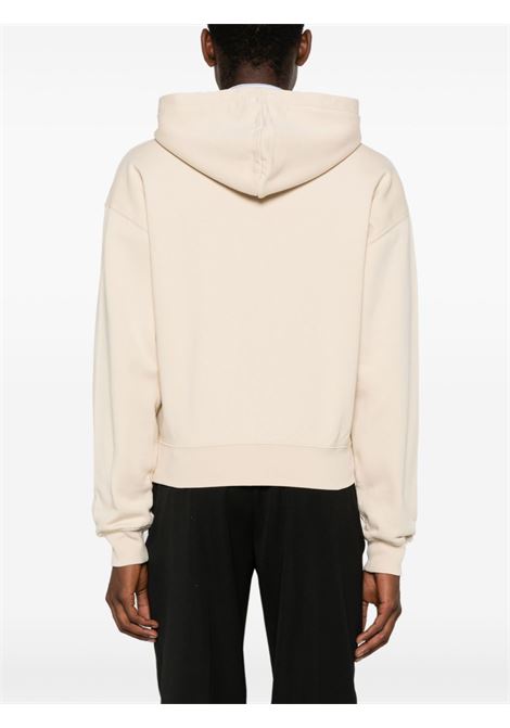 Felpa Le Hoodie Gros Grain con cappuccio in beige di Jacquemus - unisex JACQUEMUS | 246JS2572036150