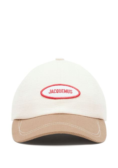 Cappello la casquette gelato in beige Jacquemus - unisex