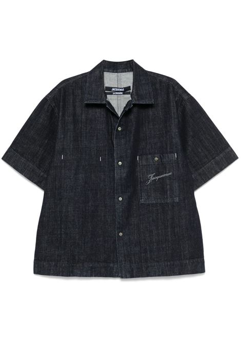 Blue la chemise de nimes aloe shirt Jacquemus - men