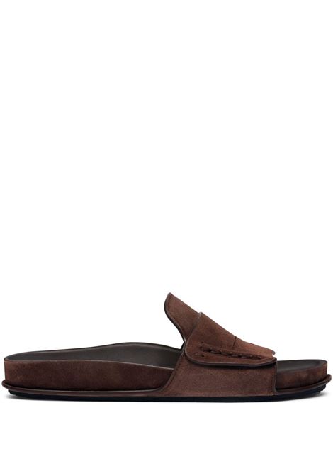 Sandali les sandales mocassin in marrone Jacquemus - uomo JACQUEMUS | 255FO1724354880