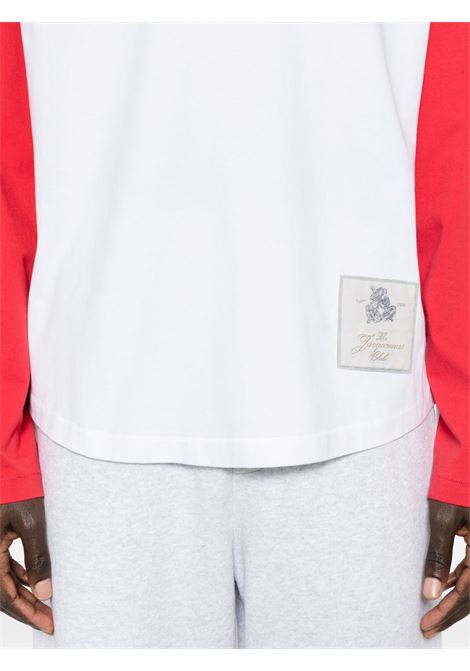 White and red long-sleeved le tshirt baseball t-shirt Jacquemus - men JACQUEMUS | 255JS2992003040