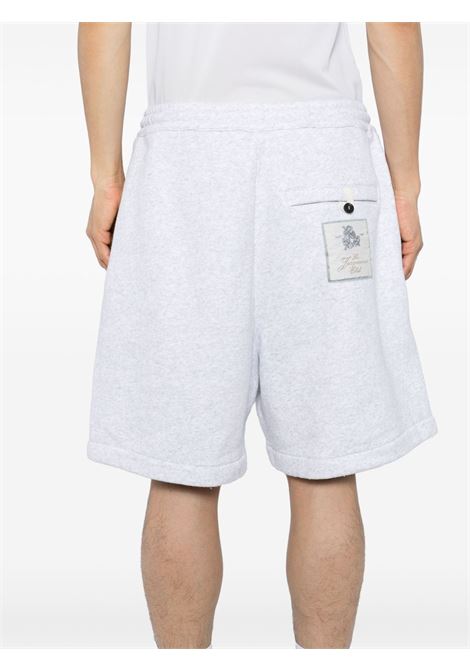 Bermuda con coulisse le short torneo in grigio Jacquemus - uomo JACQUEMUS | 255JS31324659CM