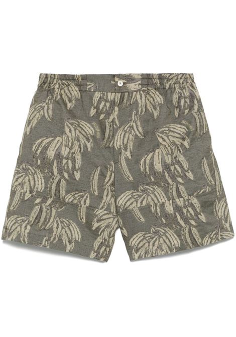 Shorts le short aloe in verde Jacquemus - uomo