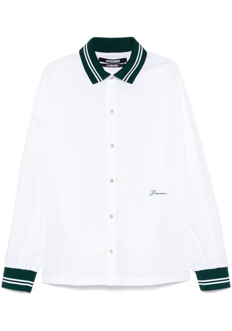 White La Chemise Baseball ML shirt Jacquemus - men