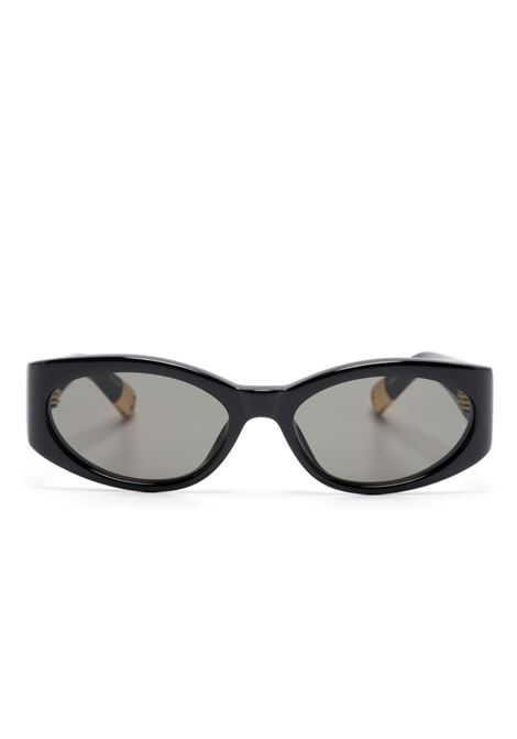 Black Les Lunettes Ovalo sunglasses Jacquemus - unisex JACQUEMUS | JAC4C1SUN