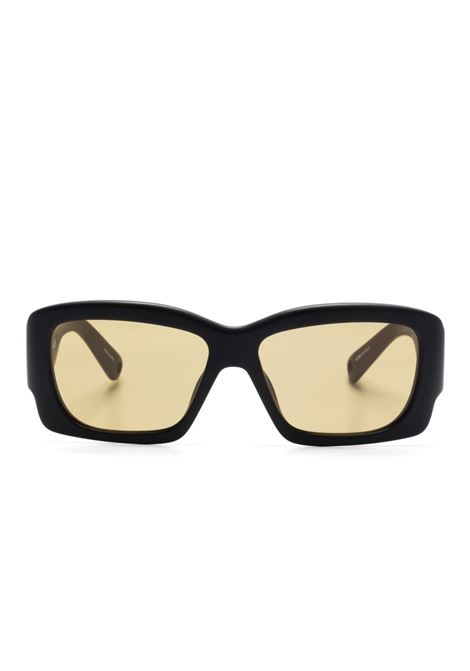 Black rectangular-frame sunglasses Jacquemus - unisex