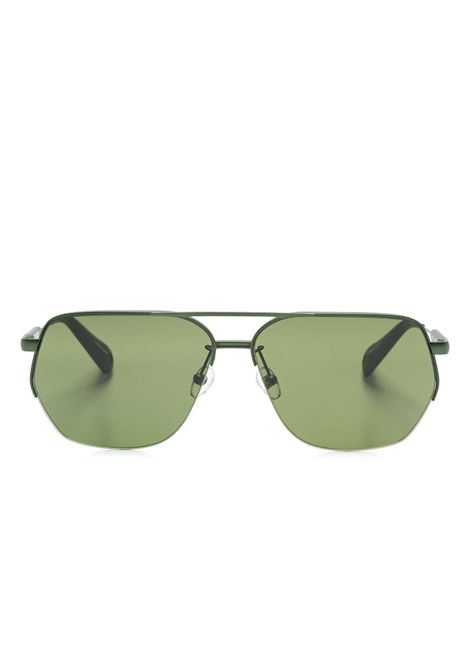 Green aviador sunglasses Jacquemus - unisex