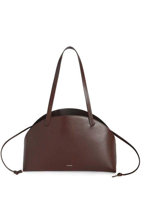 Brown curve shoulder bag  Jil sander - women JIL SANDER | Shoulder bags | J07ZH0054P7101205