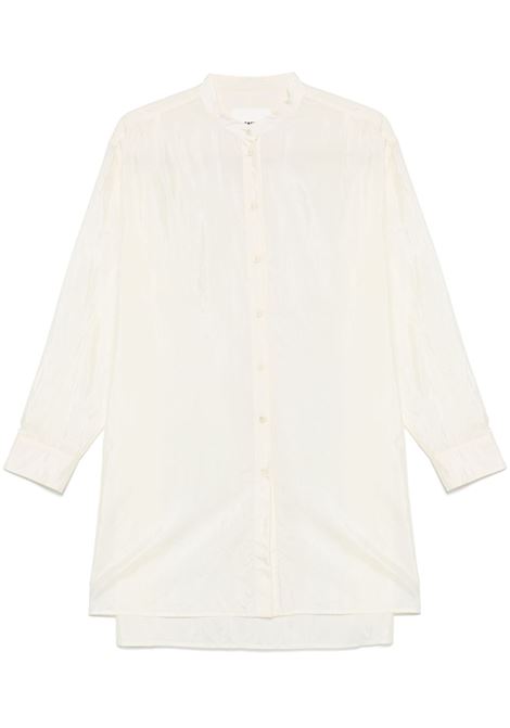 Light yellow satin shirt Jil sander - women JIL SANDER | Shirts | J40DL0159J70003106