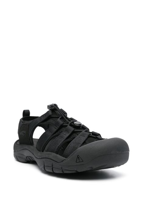 Black Newport H2 cut-out sandals Keen - men KEEN | 1022258BLK