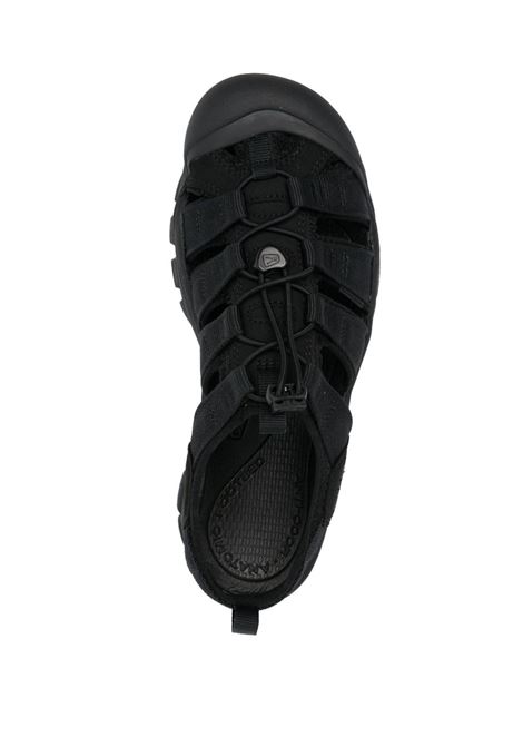 Black Newport H2 cut-out sandals Keen - men KEEN | 1022258BLK