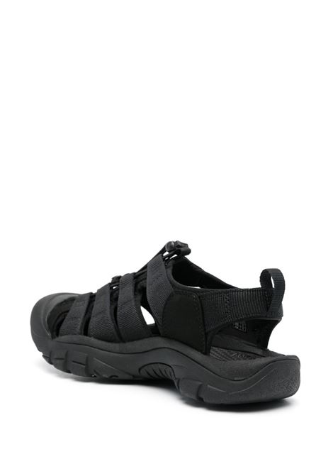 Black Newport H2 cut-out sandals Keen - men KEEN | 1022258BLK