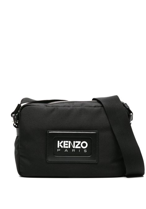 Borsa a tracolla con logo in nero Kenzo - uomo KENZO | FE55SA718B1199