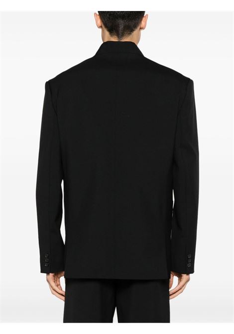 Black double-breasted blazer Kenzo - men KENZO | FE65VE1309GE99