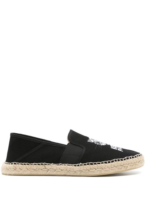 Black Tiger-head espadrilles Kenzo - men KENZO | FF55ES050F8399