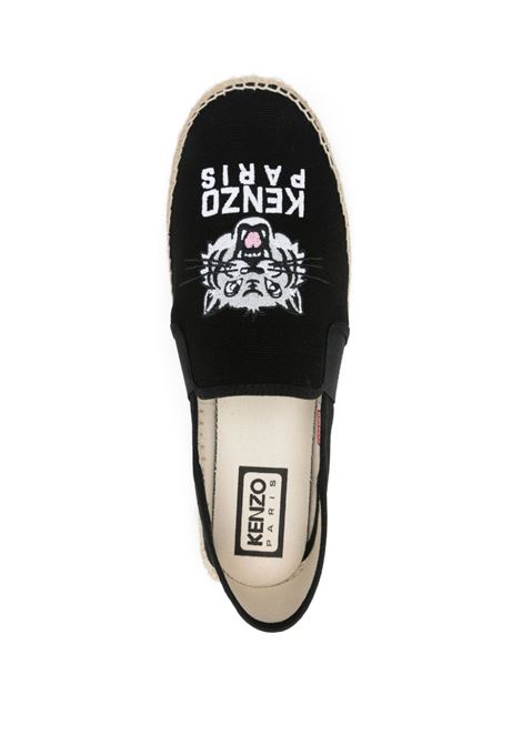 Black Tiger-head espadrilles Kenzo - men KENZO | FF55ES050F8399