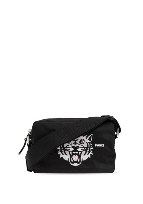 Borsa a spalla con stampa in nero Kenzo - uomo KENZO | FF55SA618F2699