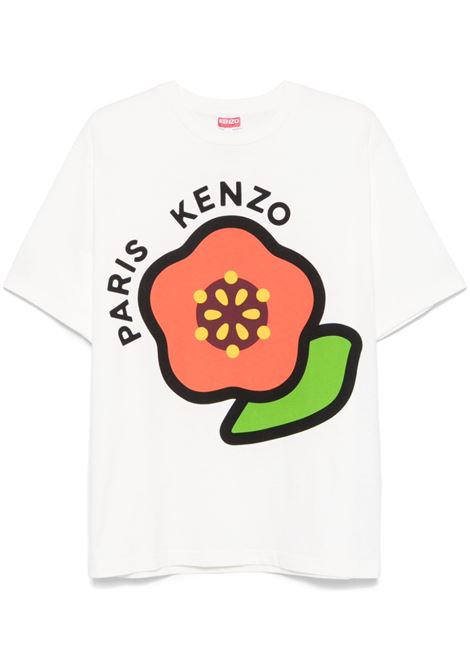 White Kenzo Pop T-shirt Kenzo - men KENZO | FF55TS5304SG02A