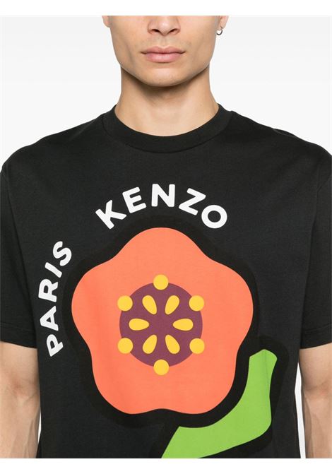 T-shirt KENZO Pop in nero Kenzo - uomo KENZO | FF55TS5304SG99J