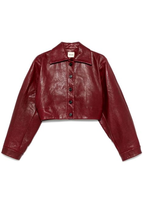 Brick red Sue jacket Khaite - women