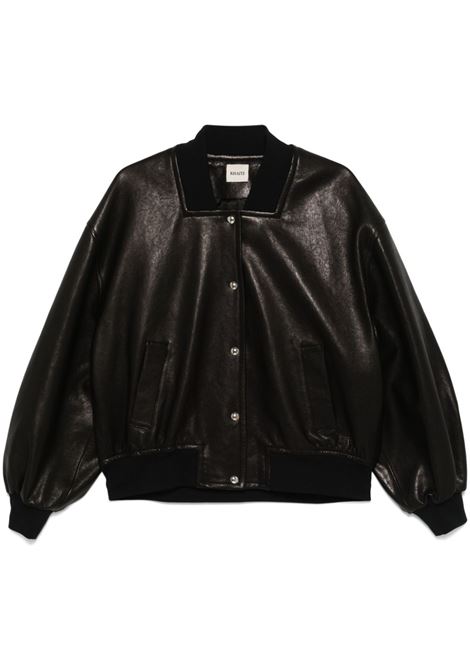 Bomber Spence in nero Khaite- donna KHAITE | 6165729200