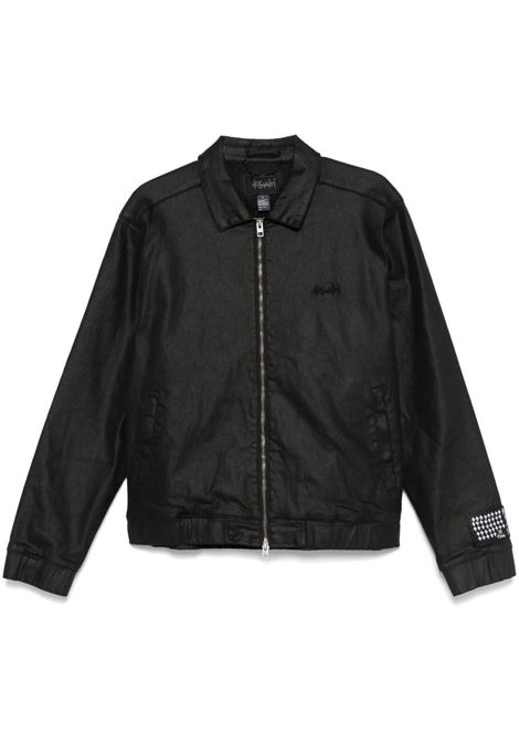 Giacca raider harrington in nero ksubi - uomo KSUBI | MPS25JK010BLK