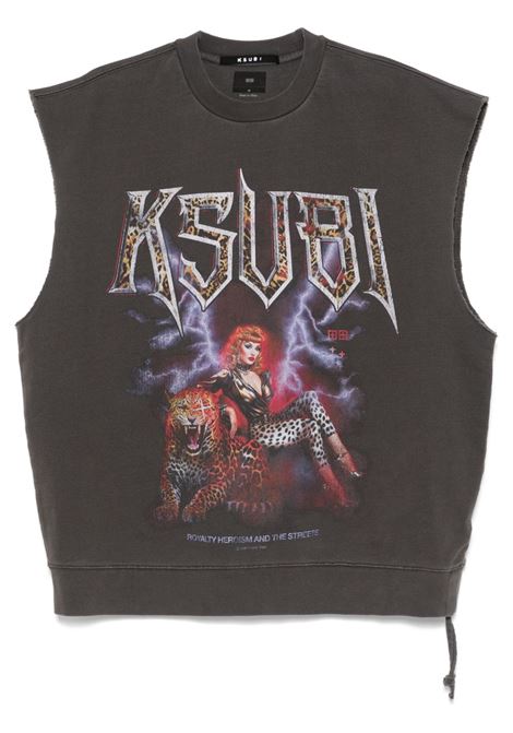 Black Kingdom Slash tank top Ksubi - men KSUBI | T-shirt | MSP25FL008BLK