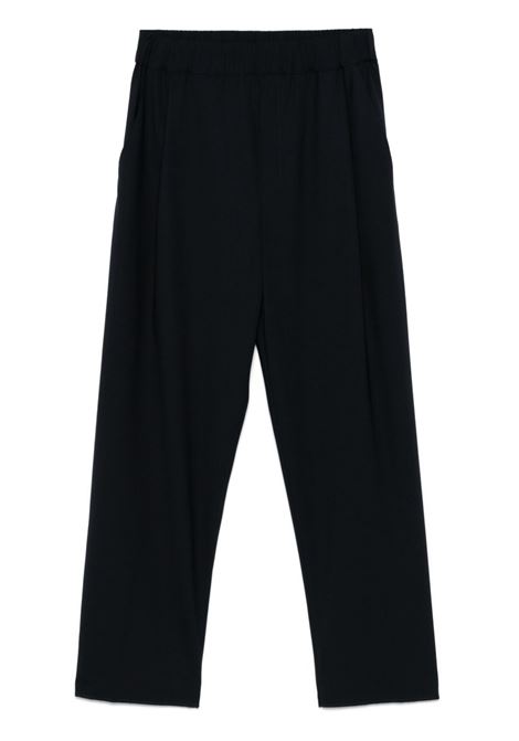 Blue elastic-waist trousers Laneus - men LANEUS | Trousers | S5LAMAP045060