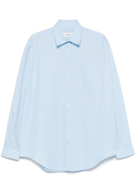 Light blue poplin shirt Laneus - men