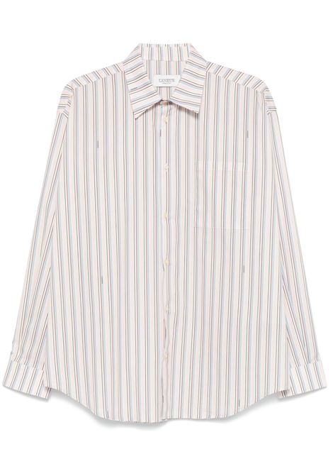 Pink poplin shirt Laneus - men