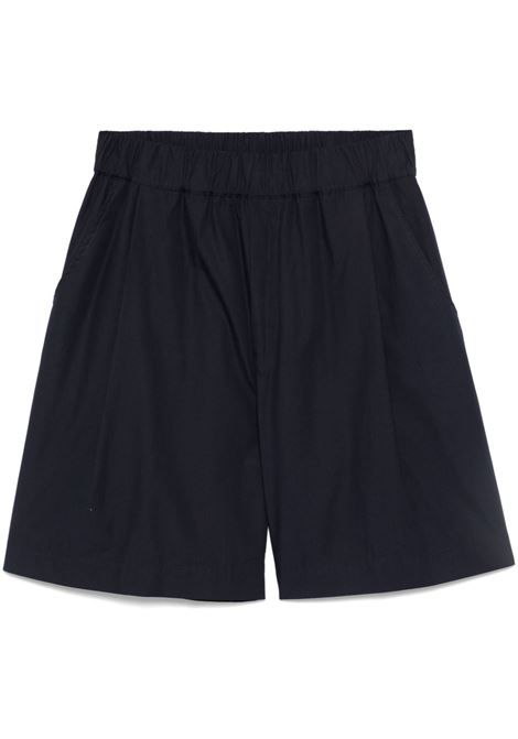 Blue poplin shorts Laneus - unisex LANEUS | S5LAUABE005060