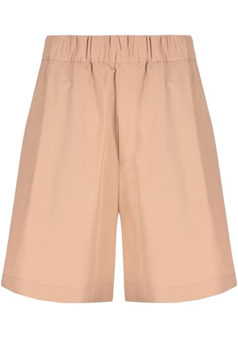 Almond beige Wide-leg bermuda shorts Laneus - unisex