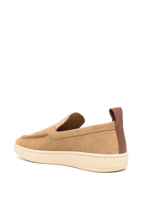 Beige suede loafers Lanvin - men LANVIN | FMCSDL07SUED09