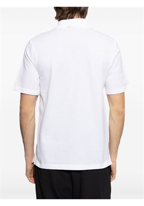 White logo-detail polo shirt Lanvin - men LANVIN | RMPL0111J01101