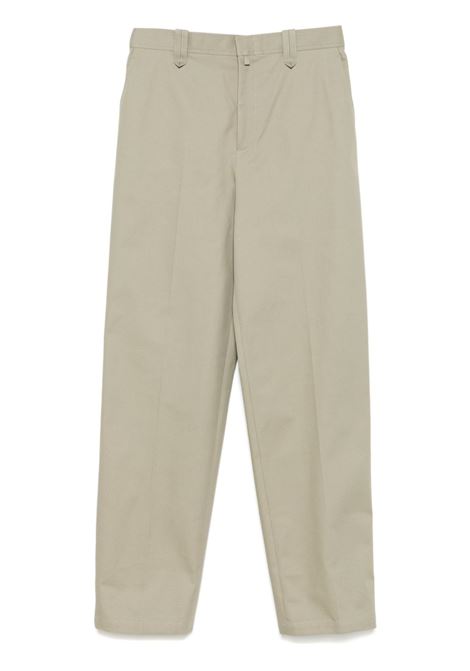 Taupe wide-leg trousers Lanvin - men