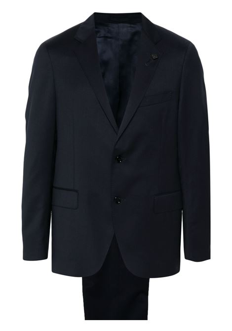 Blue navy single-breasted suit Lardini - men LARDINI | CN569AECN4048850