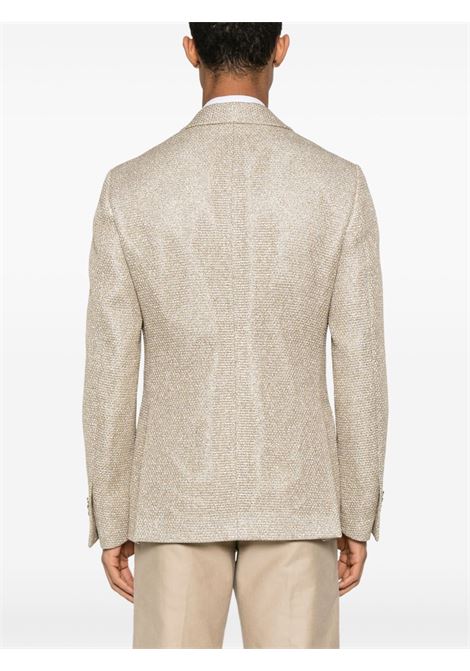 Gold-tone lurex blazer Lardini - men LARDINI | ES5809ER80ESE64316200AR