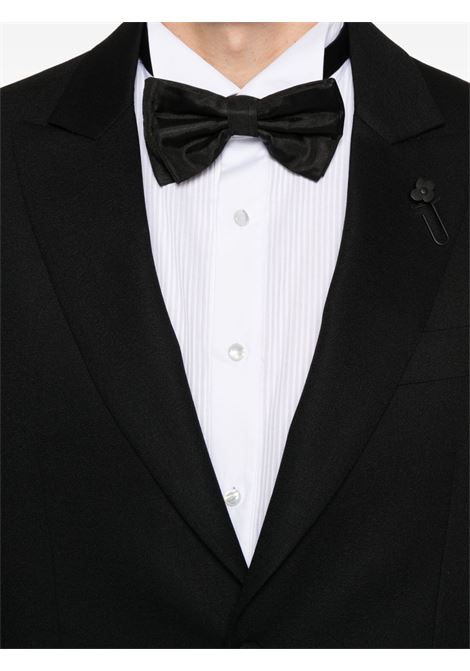 Black brooch-detail suit Lardini - men LARDINI | ES5922EIESE64307999