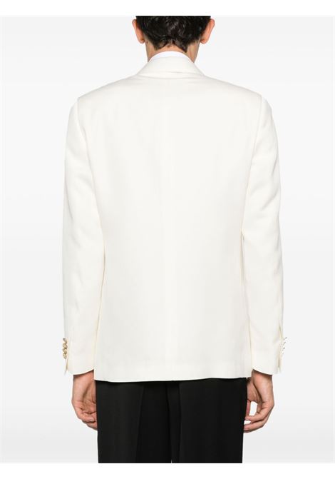 White brooch-detail blazer Lardini - men LARDINI | ES6906EHESAM64555150