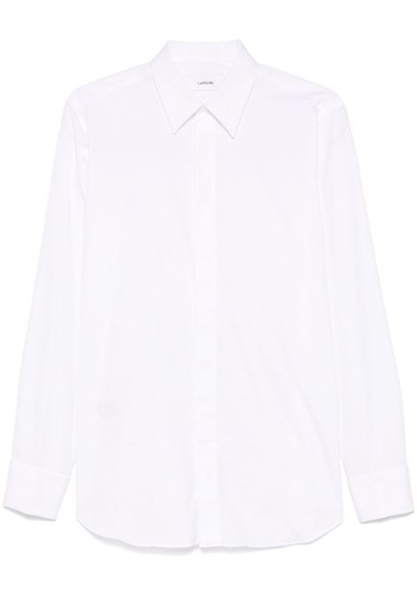 Camicia in cotone bianco Lardini - uomo