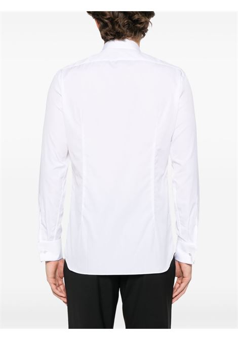 White classic-collar shirt Lardini - men LARDINI | ESASHERESC1900100