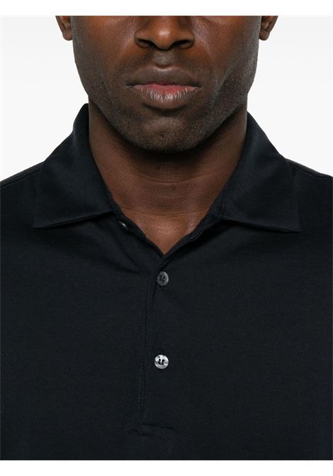 Midnight blue Polo shirt Lardini - men LARDINI | ESLPMC99ES64051850