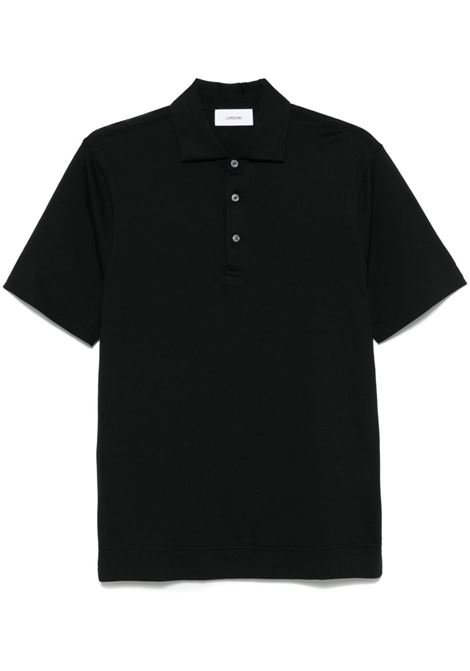 Black Polo shirt Lardini - men LARDINI | ESLPMC99ES64051999