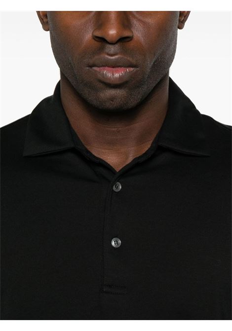 Black Polo shirt Lardini - men LARDINI | ESLPMC99ES64051999