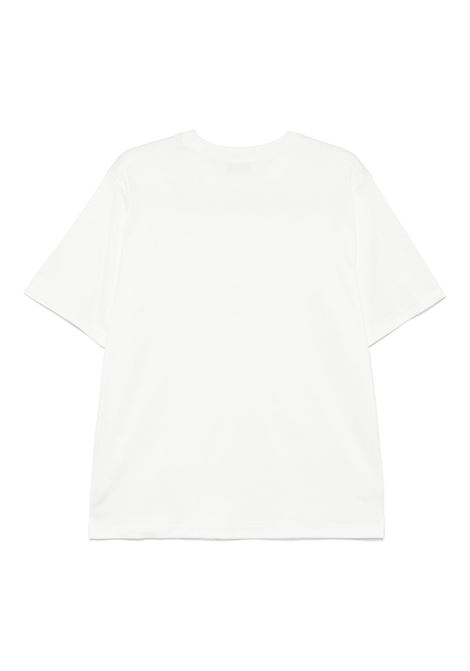 T-shirt in cotone bianco Lardini - uomo LARDINI | ESLTMC57ES64052100