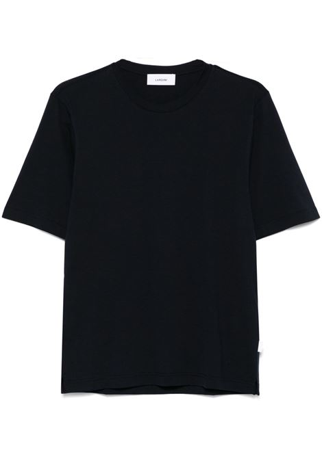 Midnight blue crew-neck T-shirt Lardini - men