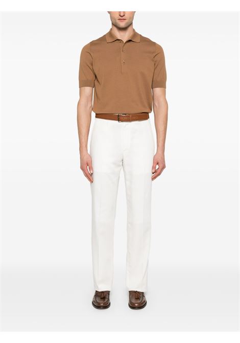 White Espaluk trousers Lardini - men LARDINI | ESPALUKESIF64405110