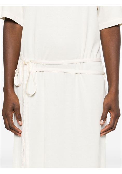 Light cream belted maxi dress Lemaire - women LEMAIRE | DR1045LJ1016WH048