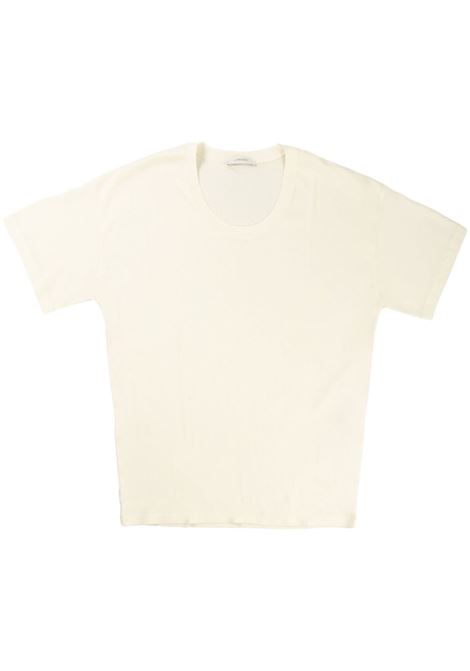 Ivory jersey T-shirt Lemaire - women