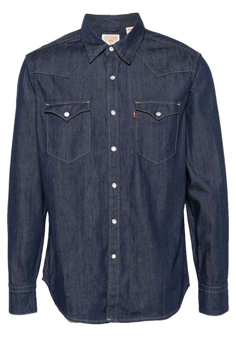 Blue Western denim shirt Levi's - men LEVI'S | Shirts | 857440000